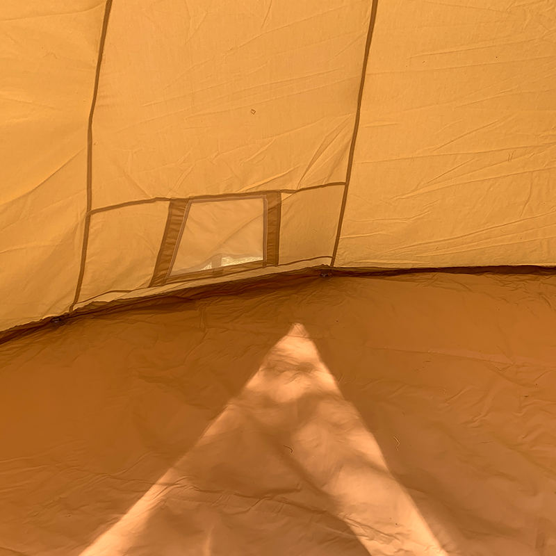 4 Meter Single Pole Tipi Family Camping Canvas Tentorium