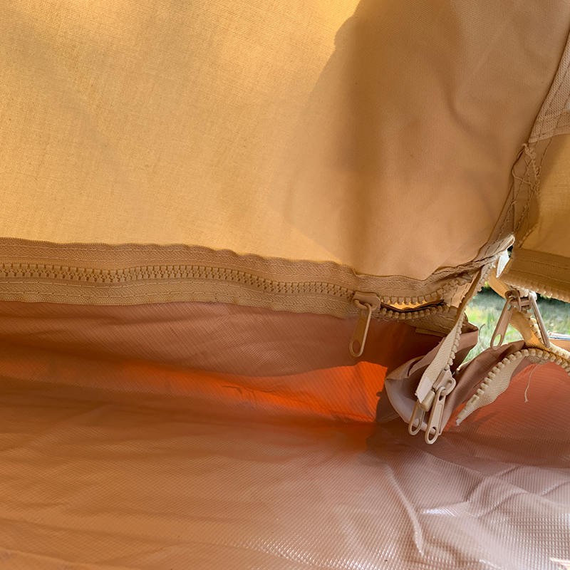 4 Meter Single Pole Tipi Family Camping Canvas Tentorium