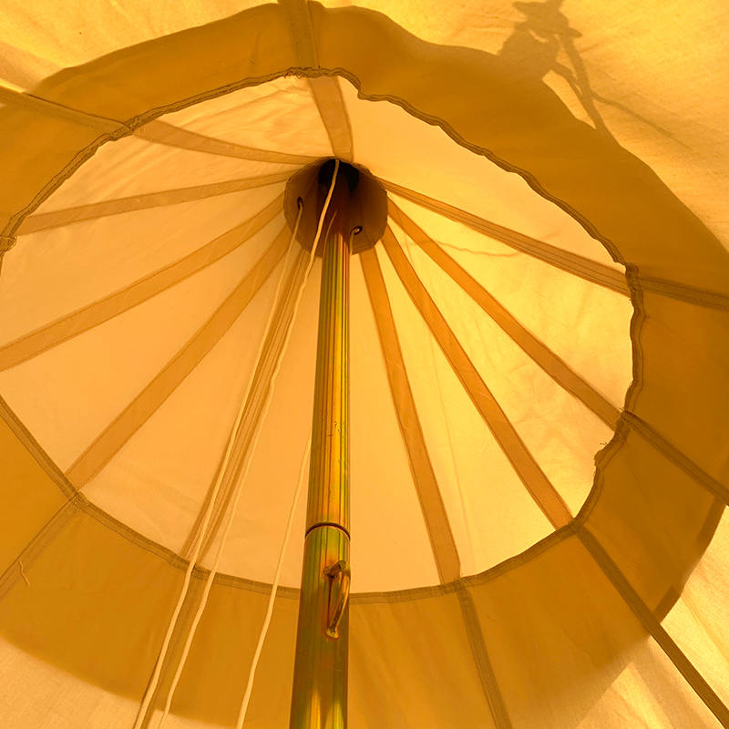 4 Meter Single Pole Tipi Family Camping Canvas Tentorium