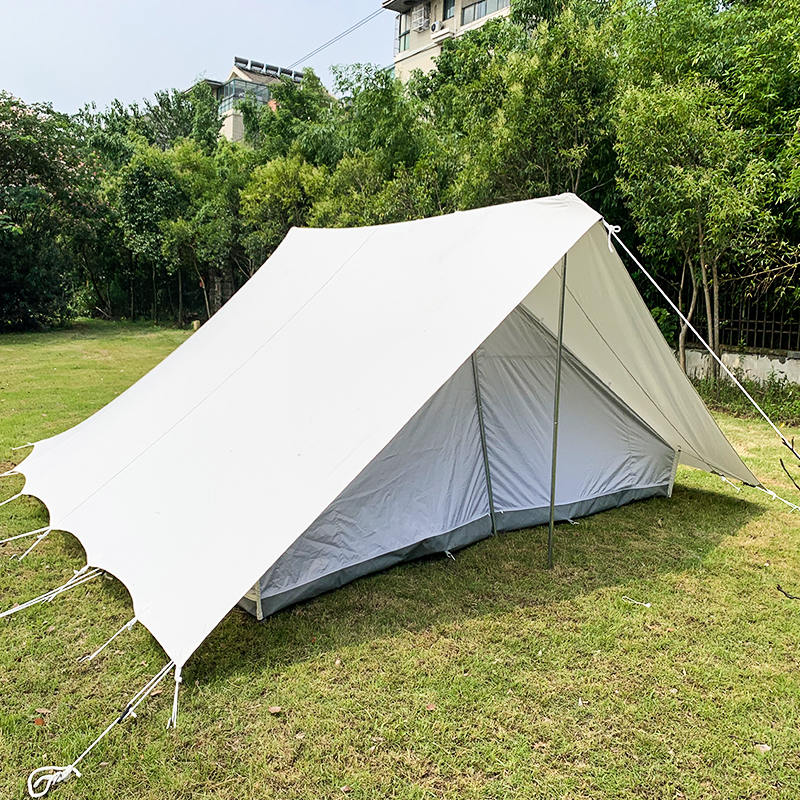 5.2x5.5m Traditional Explorator Canvas tabernaculum pro VIII Personis