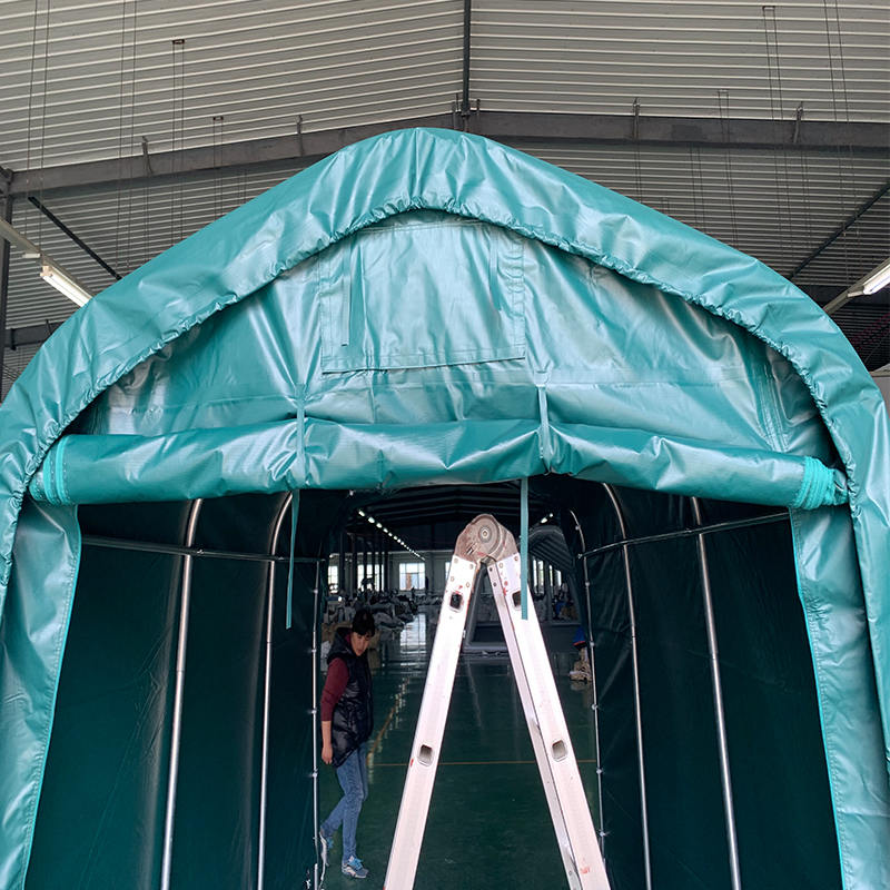 2.4x3.6 Rainproof PVC Canopy Portable Car Port