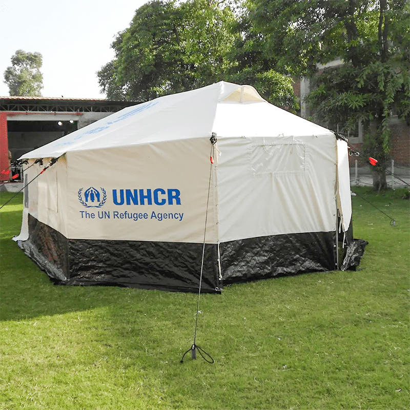ICRC IFRC UNHCR Standard V-persona duplex Foldable All-Tempestas Genus Tentorium