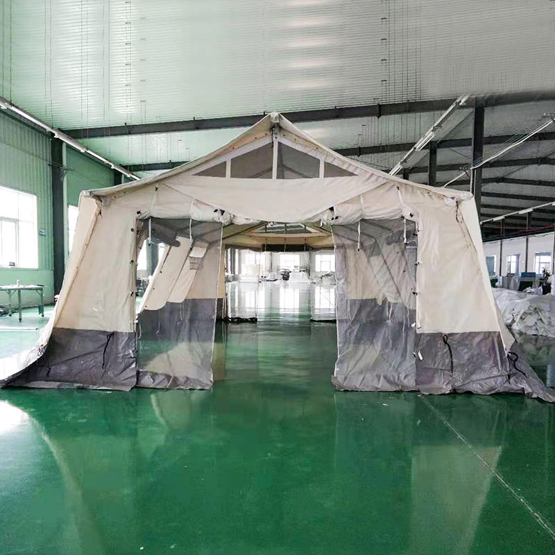 MSF/ICRC/IFRC Standard 45m² Multi-Propositum tentorium Base Tentorium Used pro Schooling, Officio, Clinic