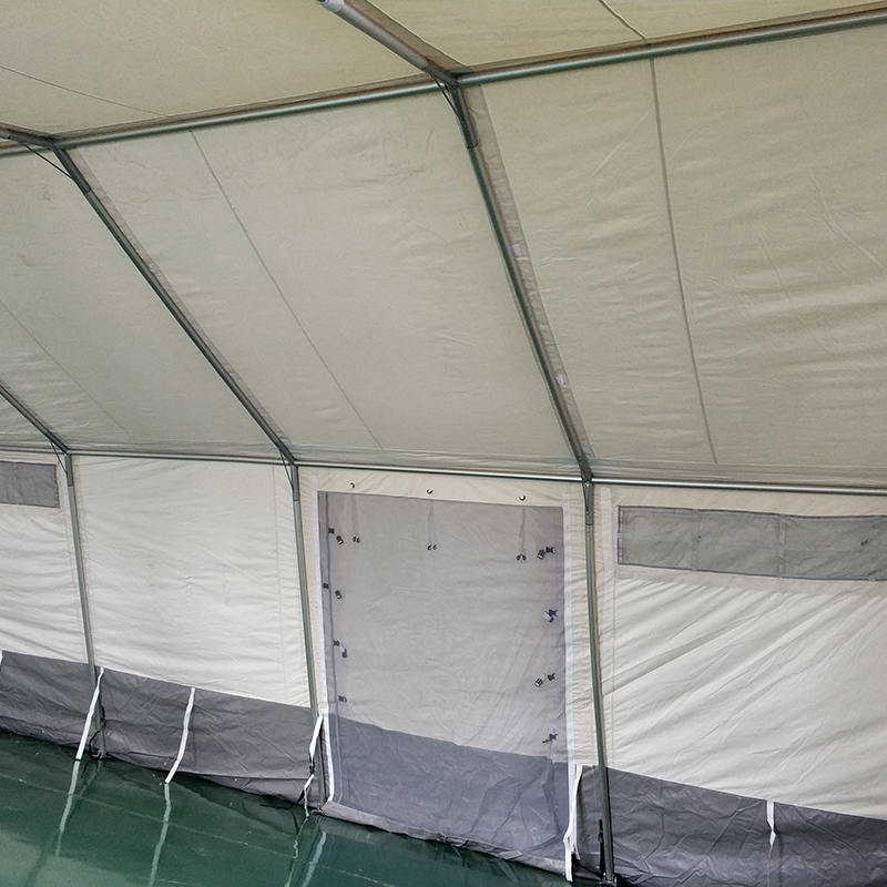 MSF/ICRC/IFRC Standard 45m² Multi-Propositum tentorium Base Tentorium Used pro Schooling, Officio, Clinic