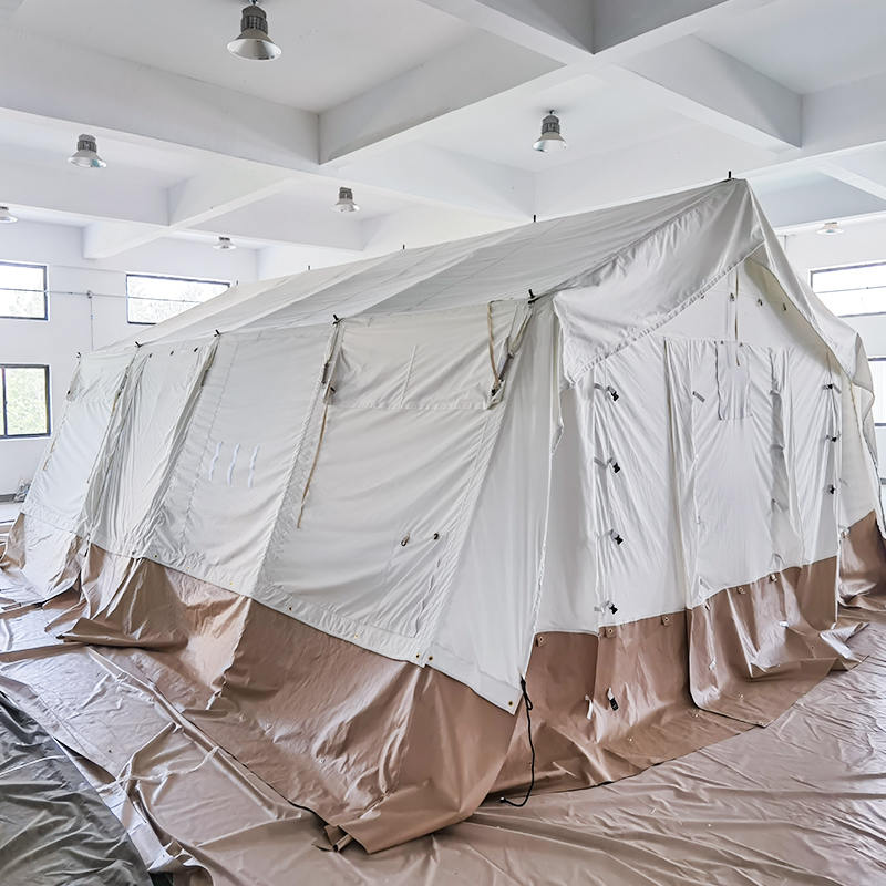 MSF/ICRC/IFRC Standard 45m² Multi-Propositum tentorium Base Tentorium Used pro Schooling, Officio, Clinic