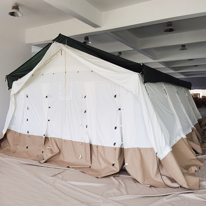 MSF/ICRC/IFRC Standard 45m² Multi-Propositum tentorium Base Tentorium Used pro Schooling, Officio, Clinic