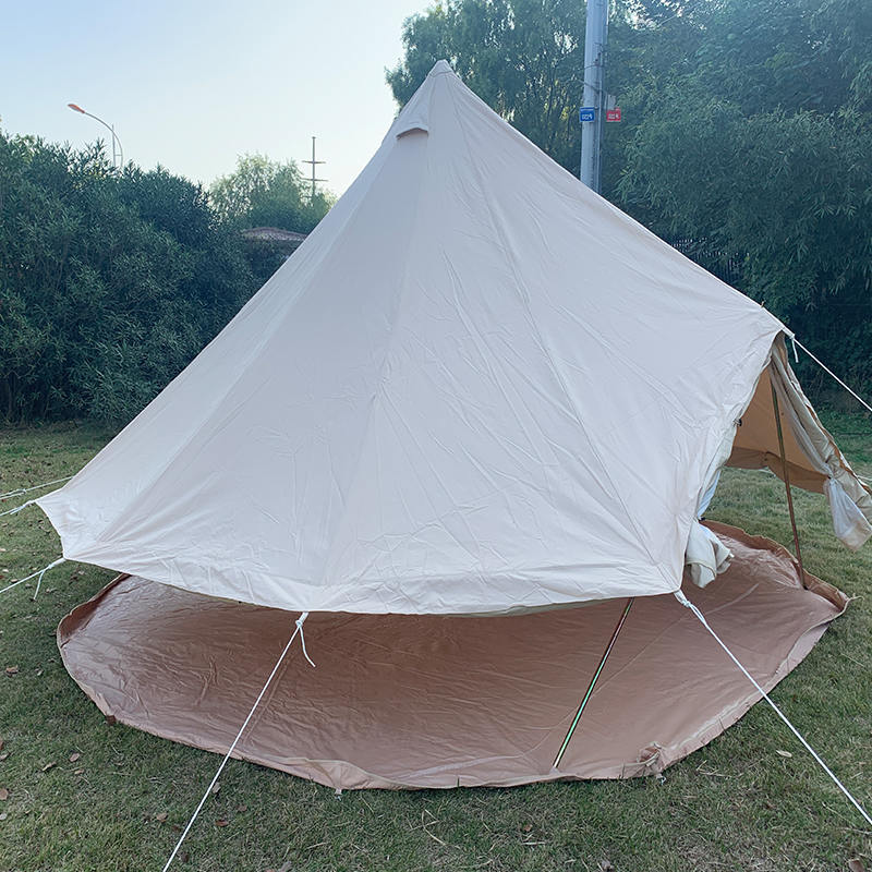 4m 4 personam Canvas Bell Tentorium ad Familiae Castra