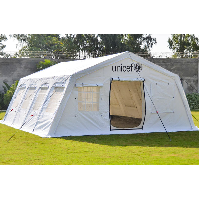 UNICEF Standard 42m² Multipurpose ignis retardant Huggy tabernaculum