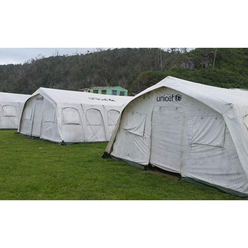 UNICEF Standard 42m² Multipurpose ignis retardant Huggy tabernaculum