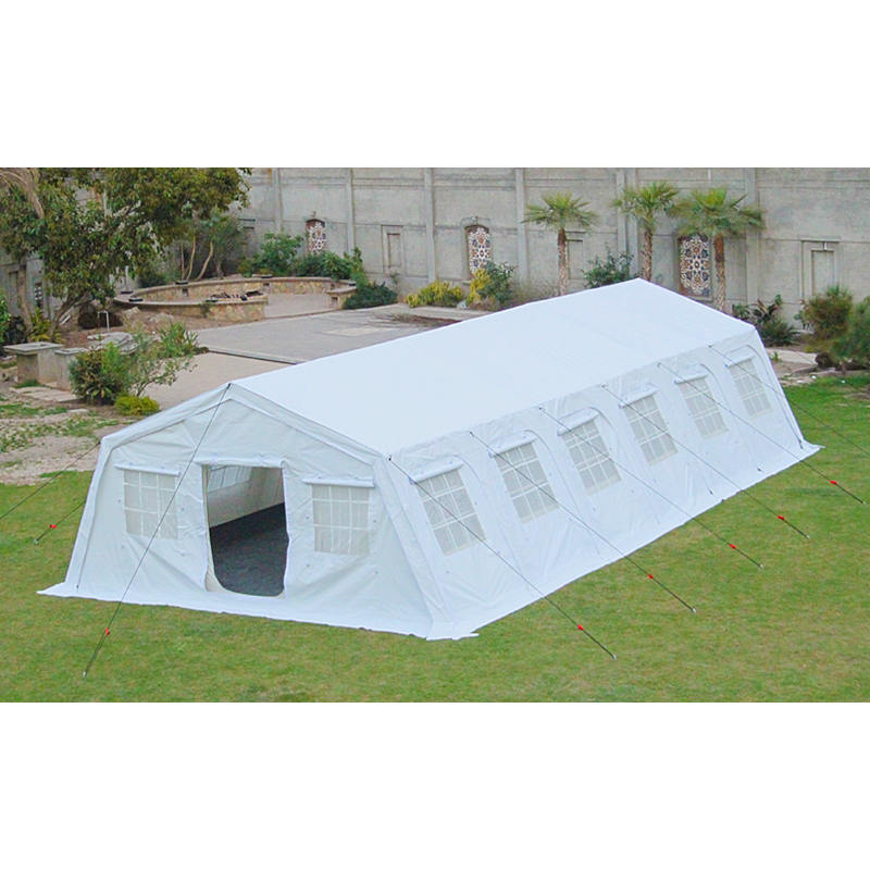 UNICEF Standard 72m² Multipurpose temporarium tegimen UV stabilitur Huggy Tabernaculum
