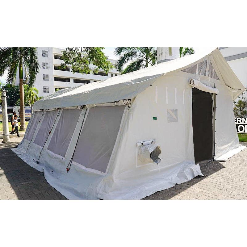 UNICEF Standard 42m Multipurpose Hub tabernaculum cum Integrated / umbram removeri Cover