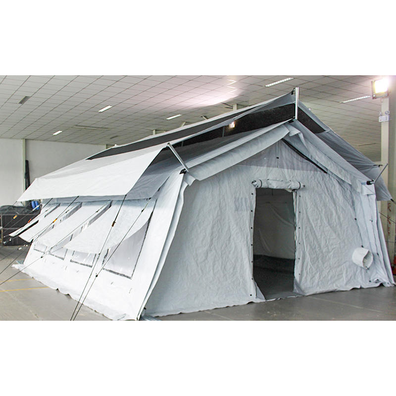 UNICEF Standard 42m Multipurpose Hub tabernaculum cum Integrated / umbram removeri Cover