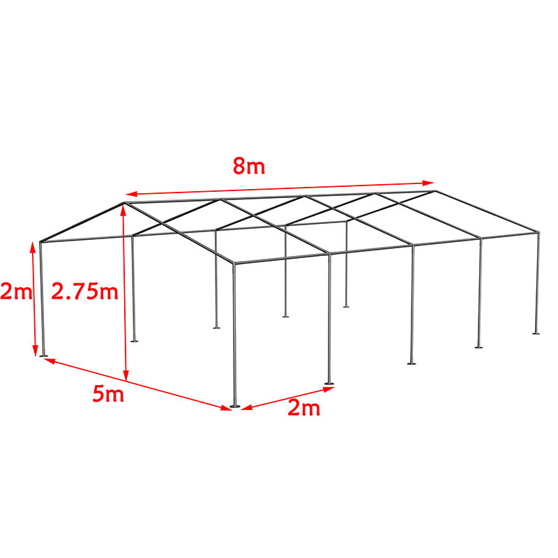 Economical Outdoor 5x8m PE Party Tentorium
