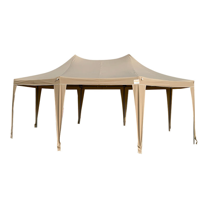 Traditional Octagonal Pagoda IMPERVIUS PVC Party Pavilion Gazebo Tentorium