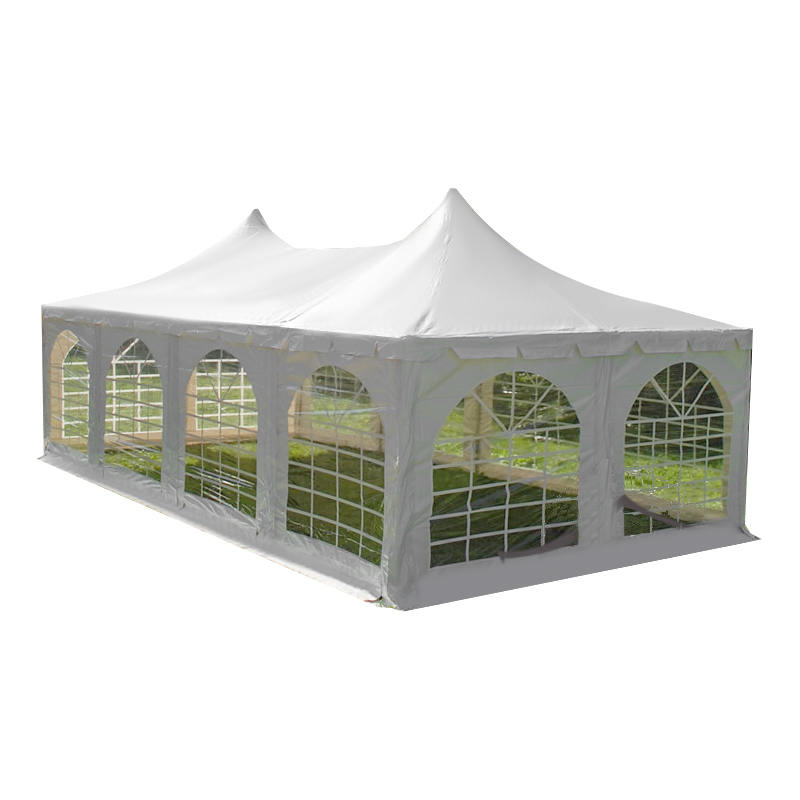 4x8-2.3m Outdoor Duplex Peak Pagoda Party Marquee