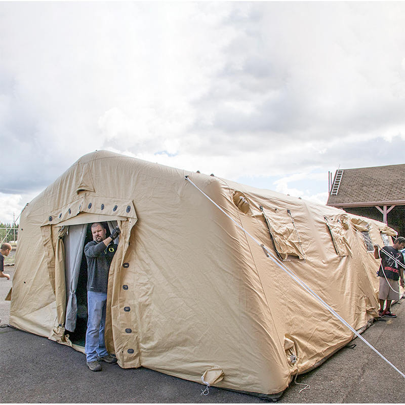 5.6x9.95m Multipurpose Medium Celeri instruere tegimen Low-Pressure Inflatable Tabernaculum