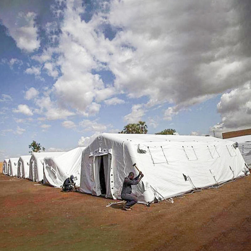 5.6x9.95m Multipurpose Medium Celeri instruere tegimen Low-Pressure Inflatable Tabernaculum