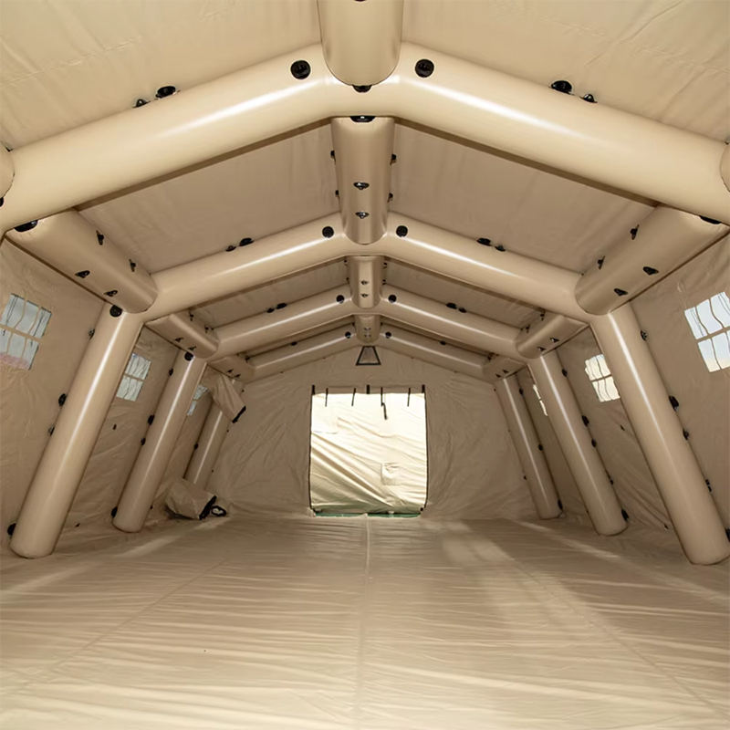 5.6x9.95m Multipurpose Medium Celeri instruere tegimen Low-Pressure Inflatable Tabernaculum