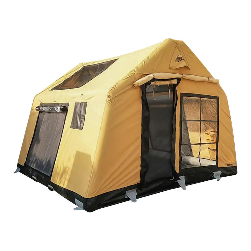 8-10 personam quattuor Season Glamor Fireproof et Anti-bacterial Inflatable Castra tentorium