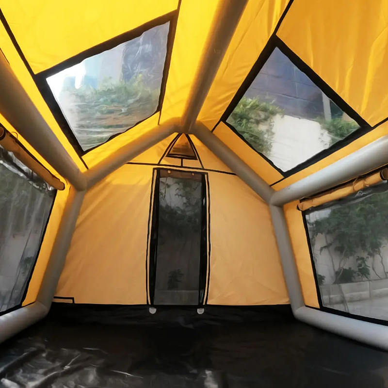 8-10 personam quattuor Season Glamor Fireproof et Anti-bacterial Inflatable Castra tentorium