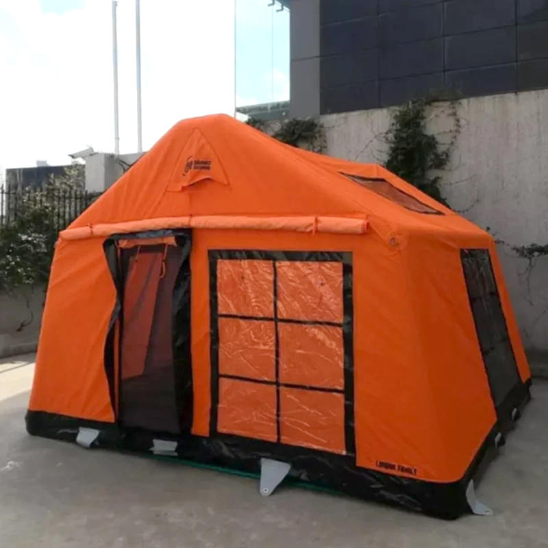 8-10 personam quattuor Season Glamor Fireproof et Anti-bacterial Inflatable Castra tentorium