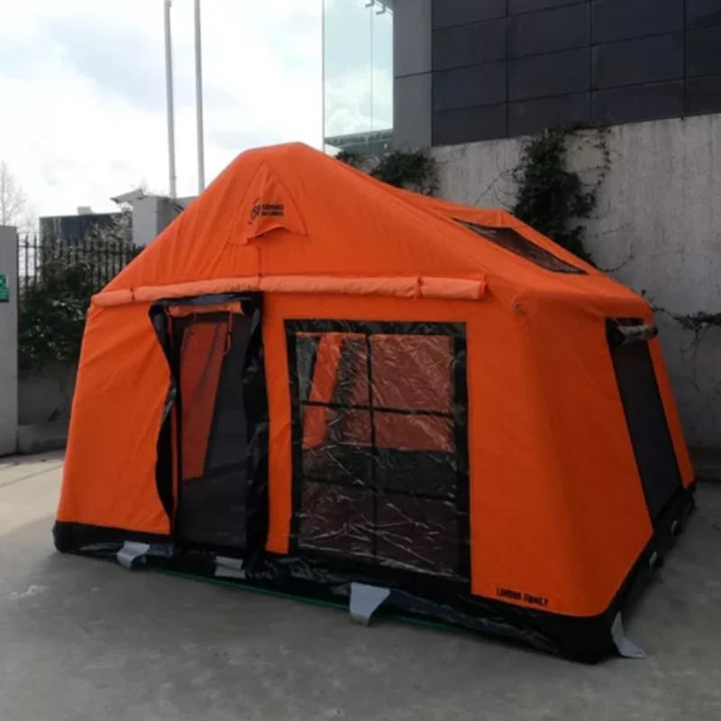 8-10 personam quattuor Season Glamor Fireproof et Anti-bacterial Inflatable Castra tentorium