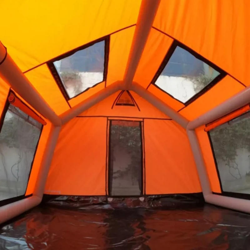 8-10 personam quattuor Season Glamor Fireproof et Anti-bacterial Inflatable Castra tentorium