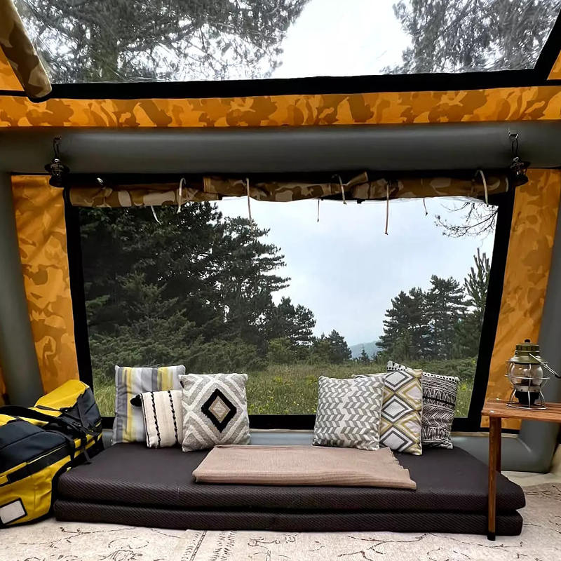 8-10 Persona Quatuor Temporum Panorama Inflatable Castra tentorium