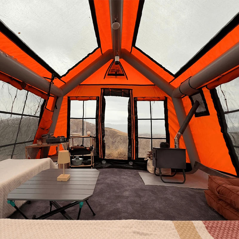 8-10 Persona Quatuor Temporum Panorama Inflatable Castra tentorium