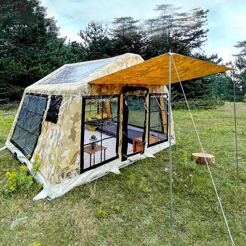 8-10 Persona Quatuor Temporum Panorama Inflatable Castra tentorium