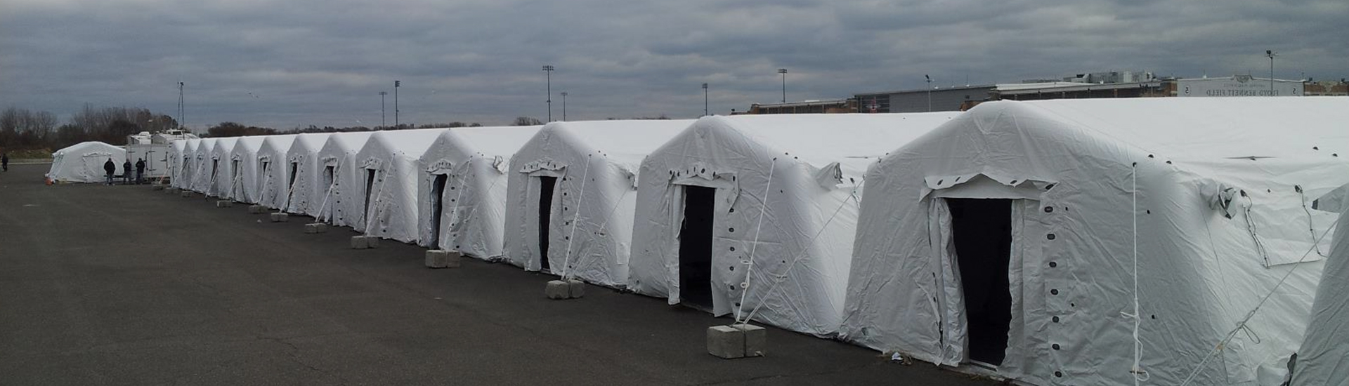 Tentorium inflatabile